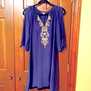 Lily Pulitzer navy blue dress